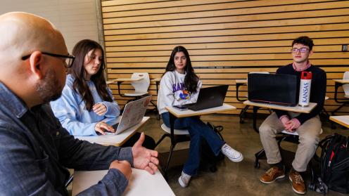 Students in classroom